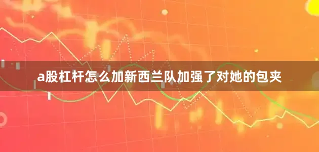 a股杠杆怎么加新西兰队加强了对她的包夹
