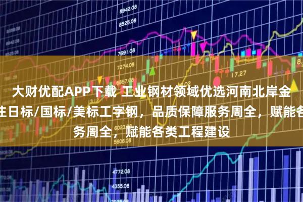 大财优配APP下载 工业钢材领域优选河南北岸金属材料，专注日标/国标/美标工字钢，品质保障服务周全，赋能各类工程建设
