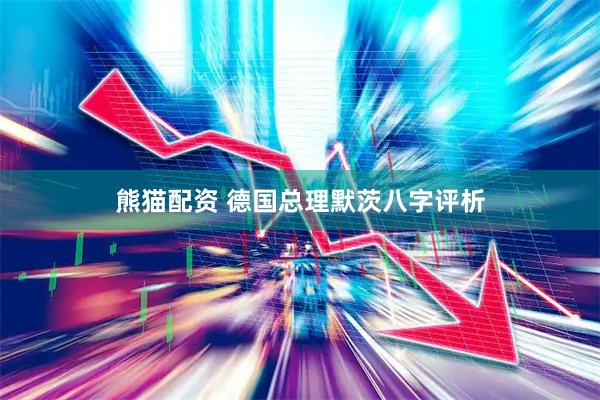 熊猫配资 德国总理默茨八字评析